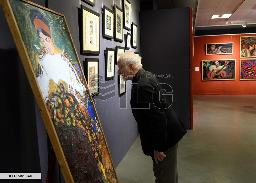 Exhibition of Ukrainian artist Liubov Panchenko in Kyiv