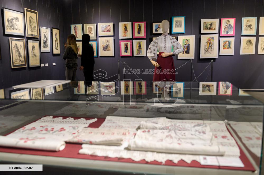 Exhibition of Ukrainian artist Liubov Panchenko in Kyiv