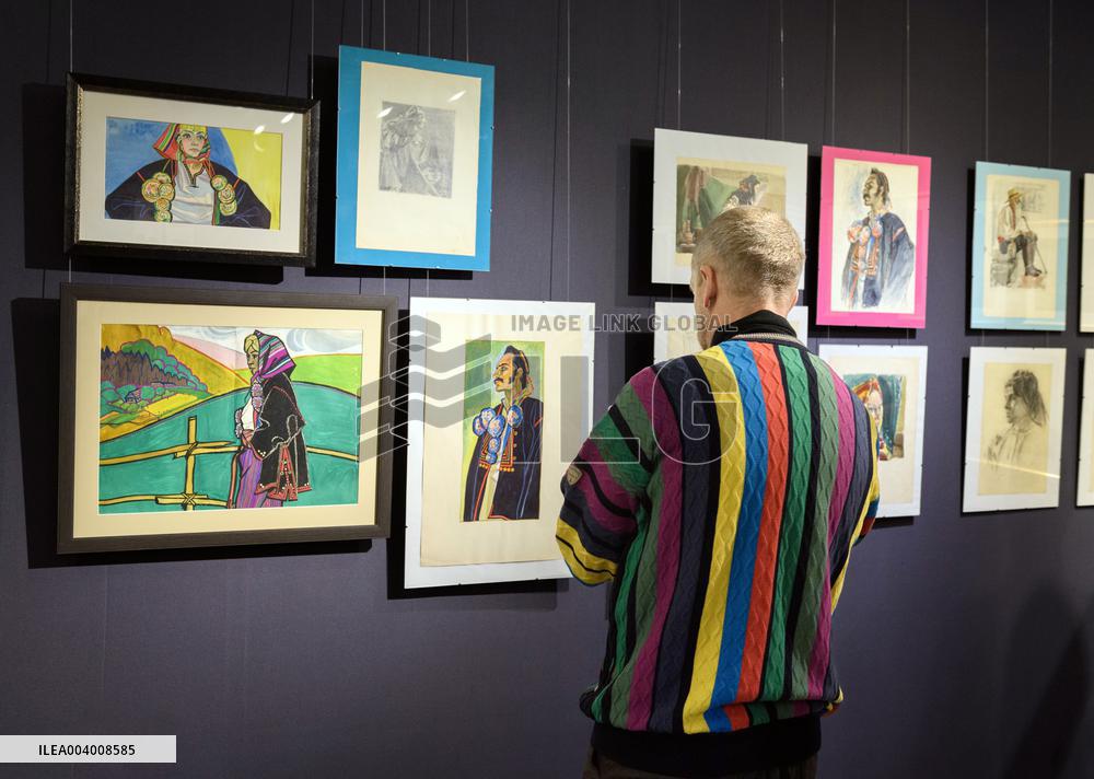 Exhibition of Ukrainian artist Liubov Panchenko in Kyiv