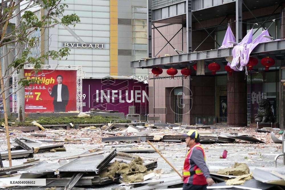 Department store blast in Taiwan