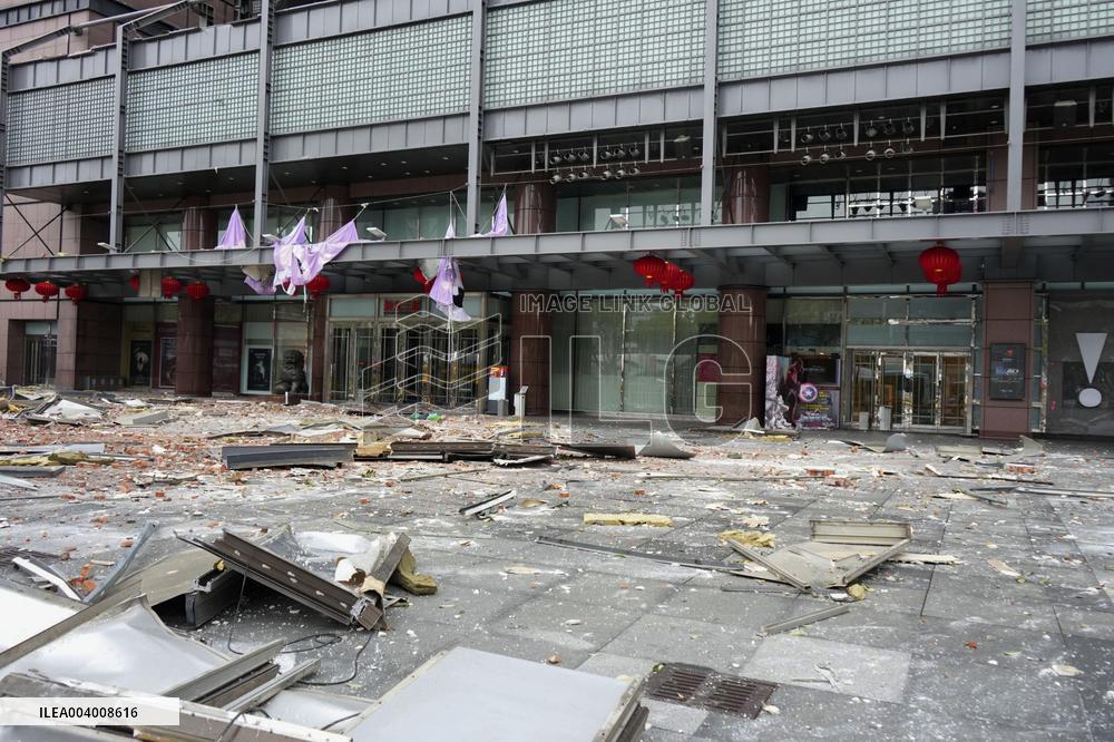 Department store blast in Taiwan