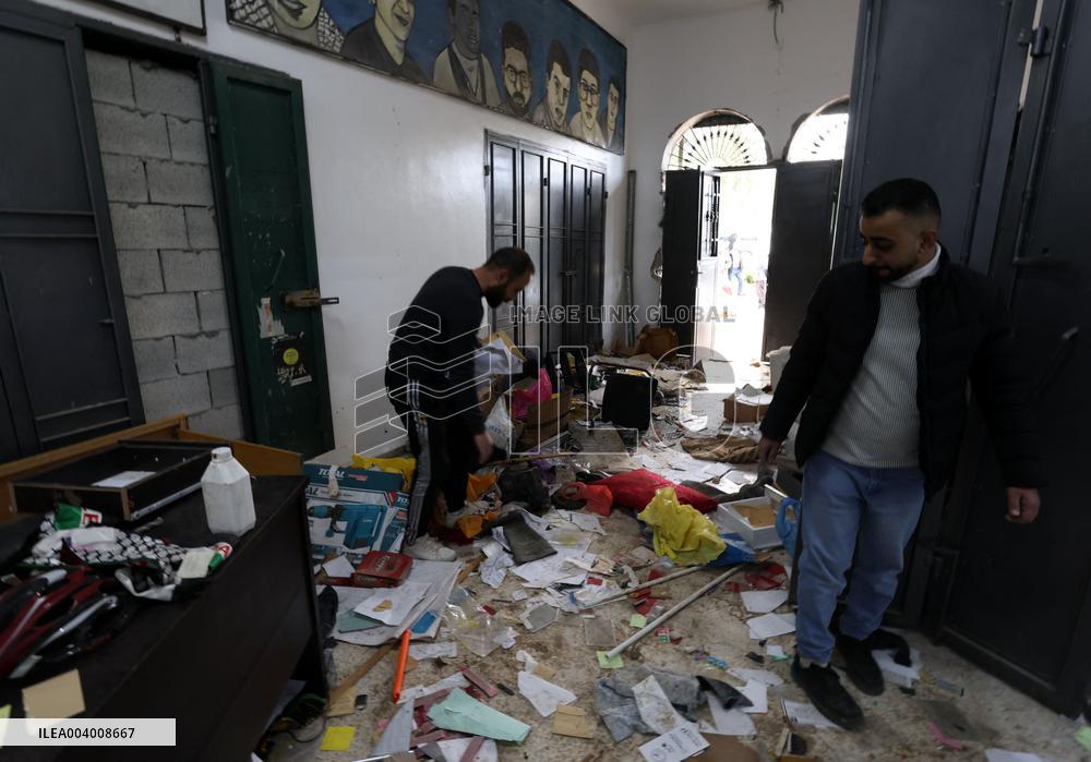 Al-Faraa Refugee Camp Destruction By Israeli Military Operation - West Bank