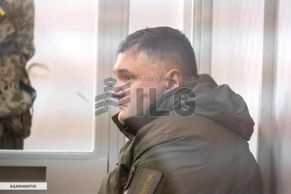 Bail hearing of treason suspect Dmytro Koziura in Kyiv