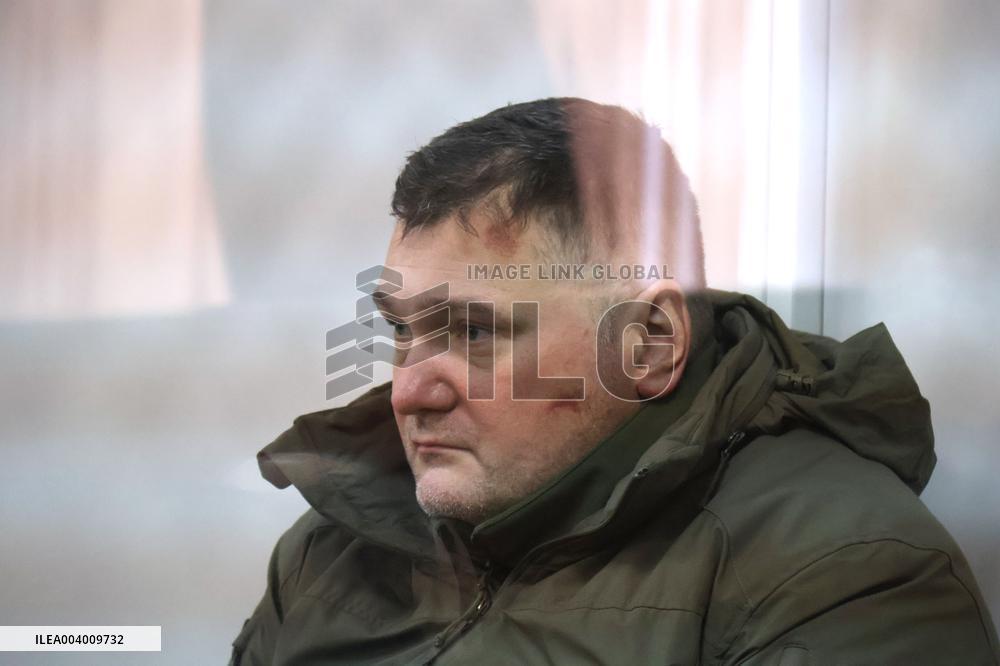 Bail hearing of treason suspect Dmytro Koziura in Kyiv