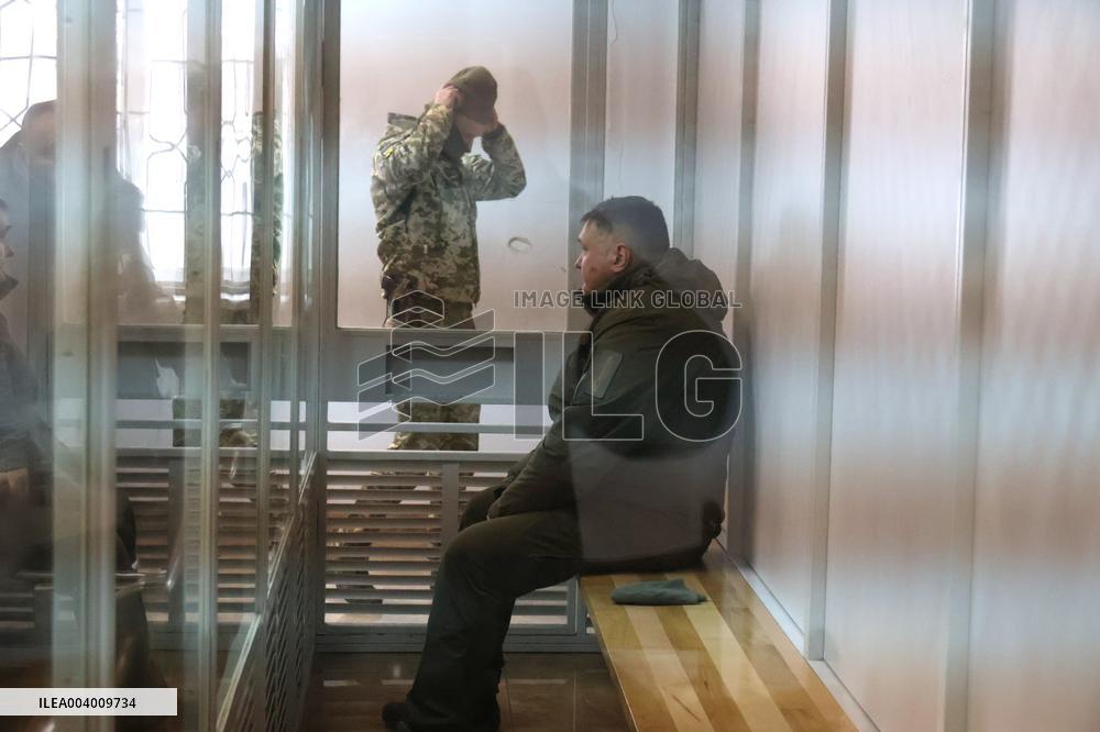 Bail hearing of treason suspect Dmytro Koziura in Kyiv