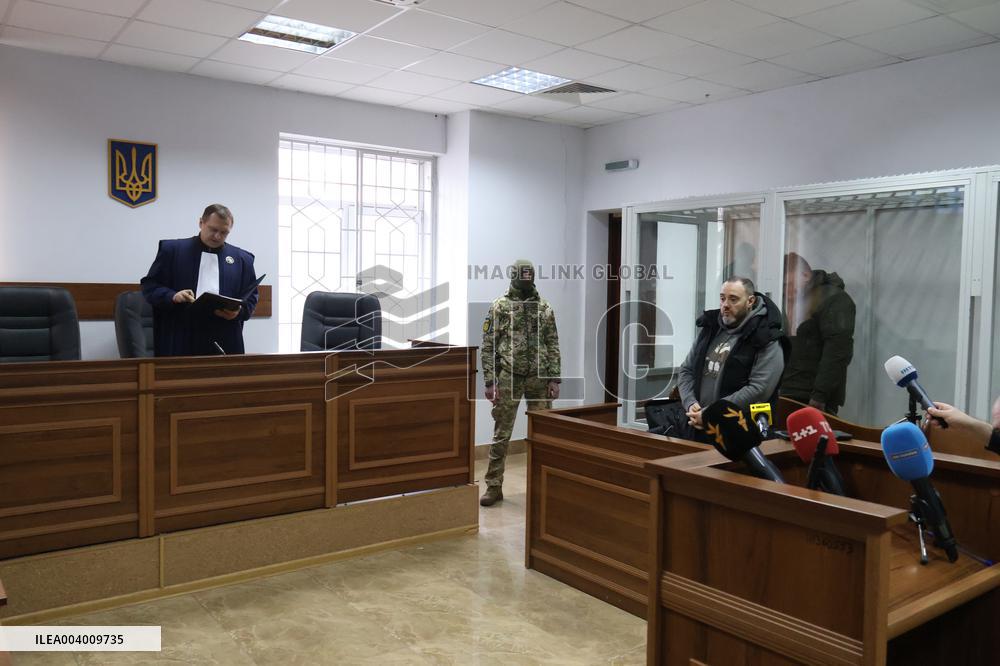 Bail hearing of treason suspect Dmytro Koziura in Kyiv