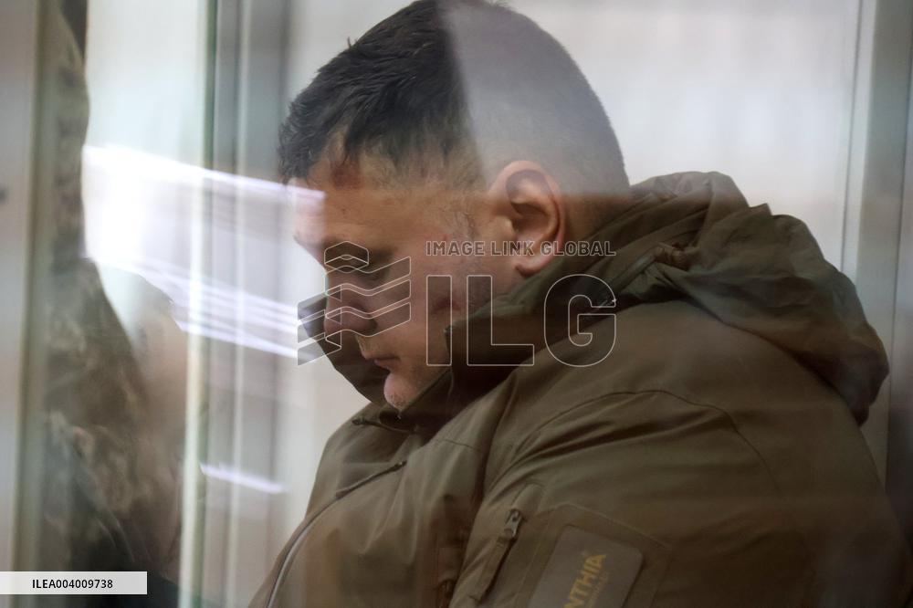 Bail hearing of treason suspect Dmytro Koziura in Kyiv