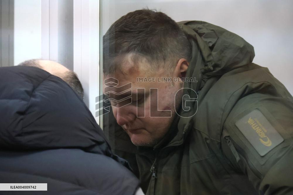 Bail hearing of treason suspect Dmytro Koziura in Kyiv