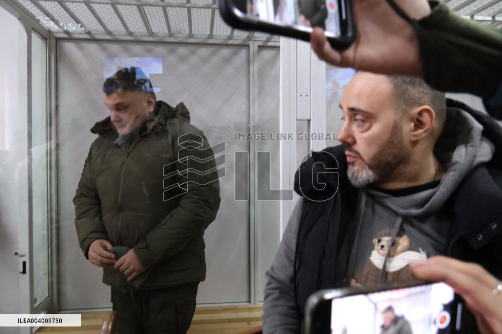 Bail hearing of treason suspect Dmytro Koziura in Kyiv