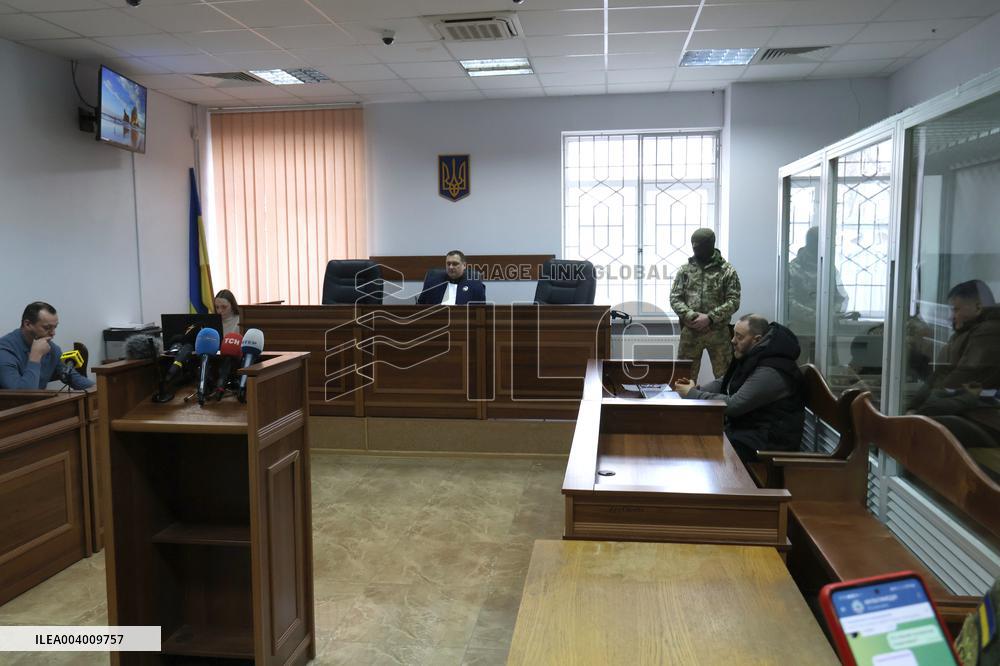 Bail hearing of treason suspect Dmytro Koziura in Kyiv