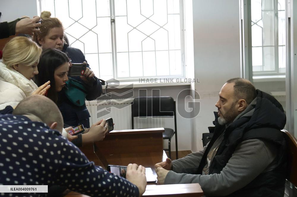 Bail hearing of treason suspect Dmytro Koziura in Kyiv