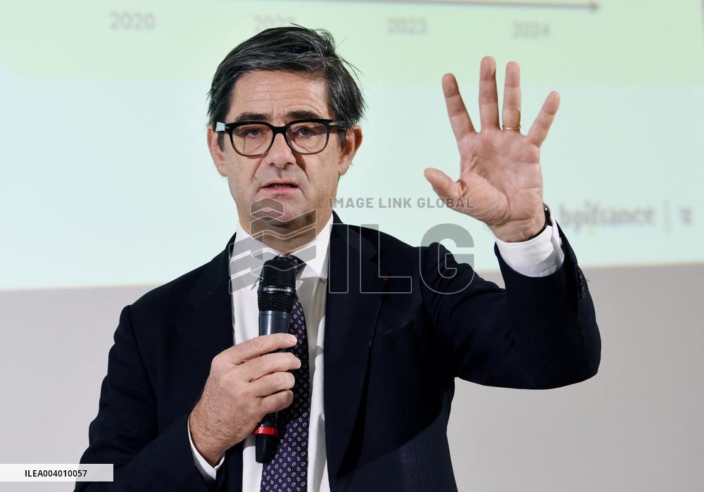 Bpifrance Presentation Of The 2024 Activity Report - Paris