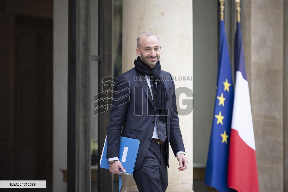 Weekly Cabinet Meeting - Paris