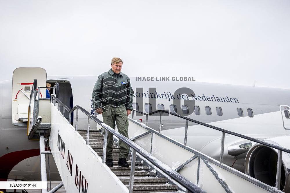 King Willem-Alexander Visits Dutch Troops - Estonia