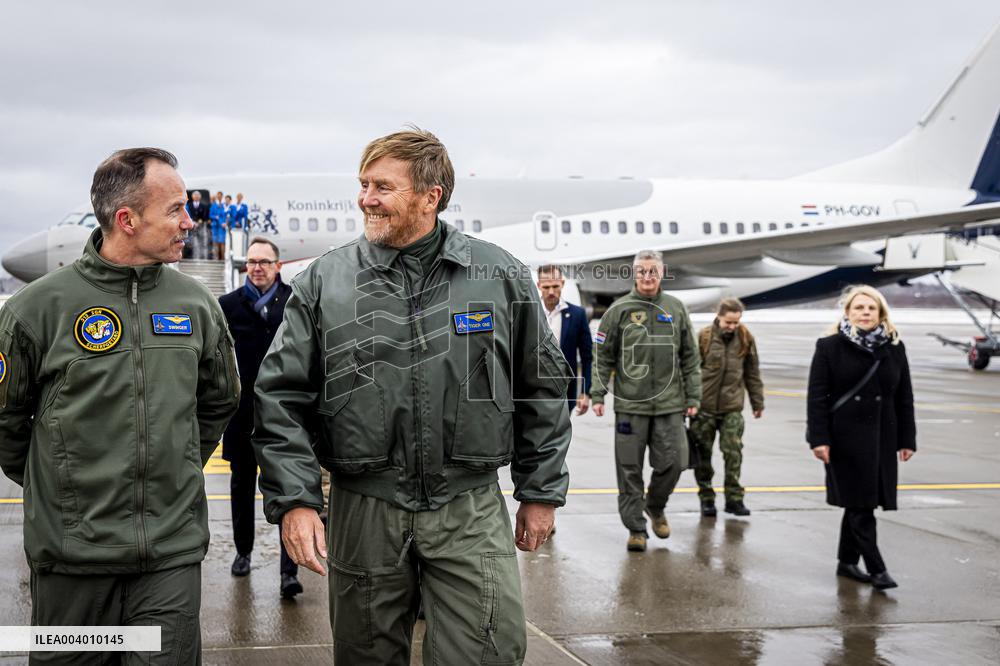 King Willem-Alexander Visits Dutch Troops - Estonia