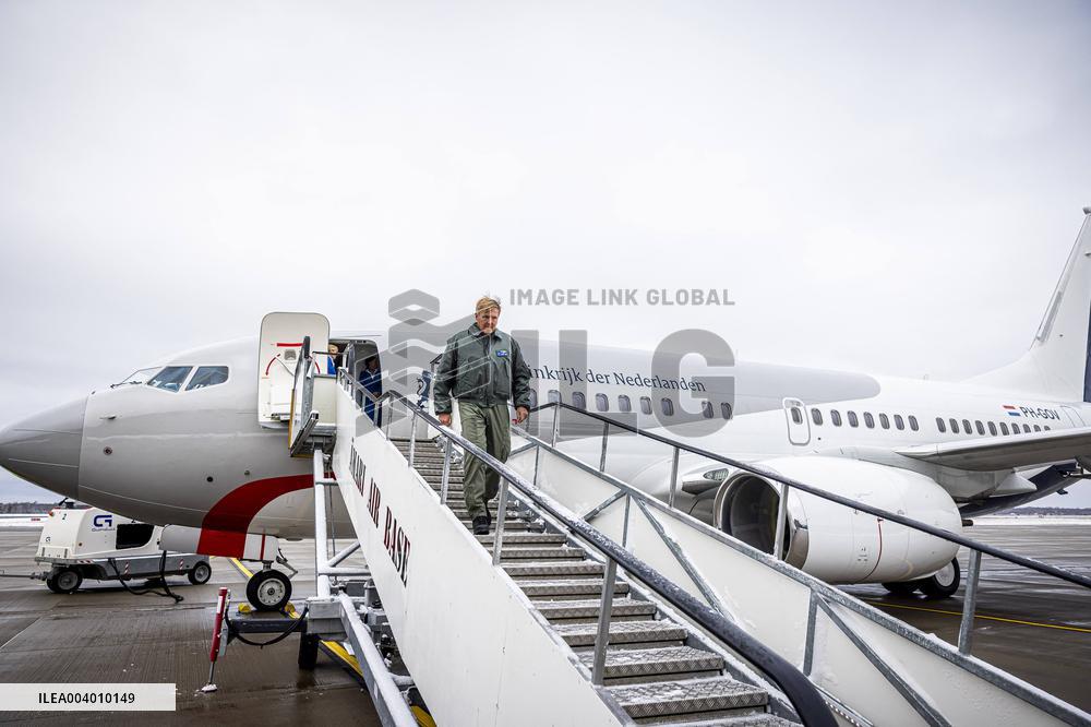 King Willem-Alexander Visits Dutch Troops - Estonia