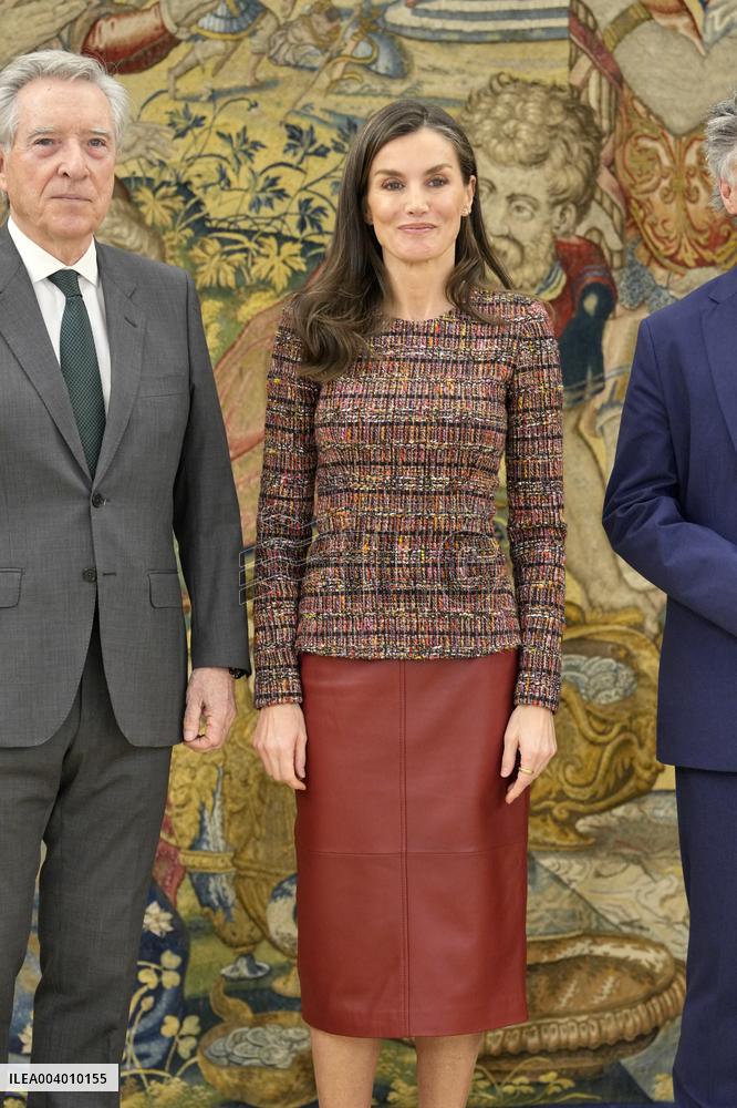 Queen Letizia Audience - Madrid