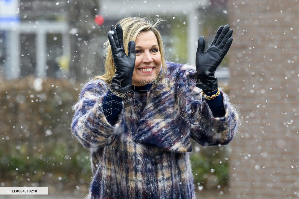 Queen Maxima Visits Primary Schools - Emmen