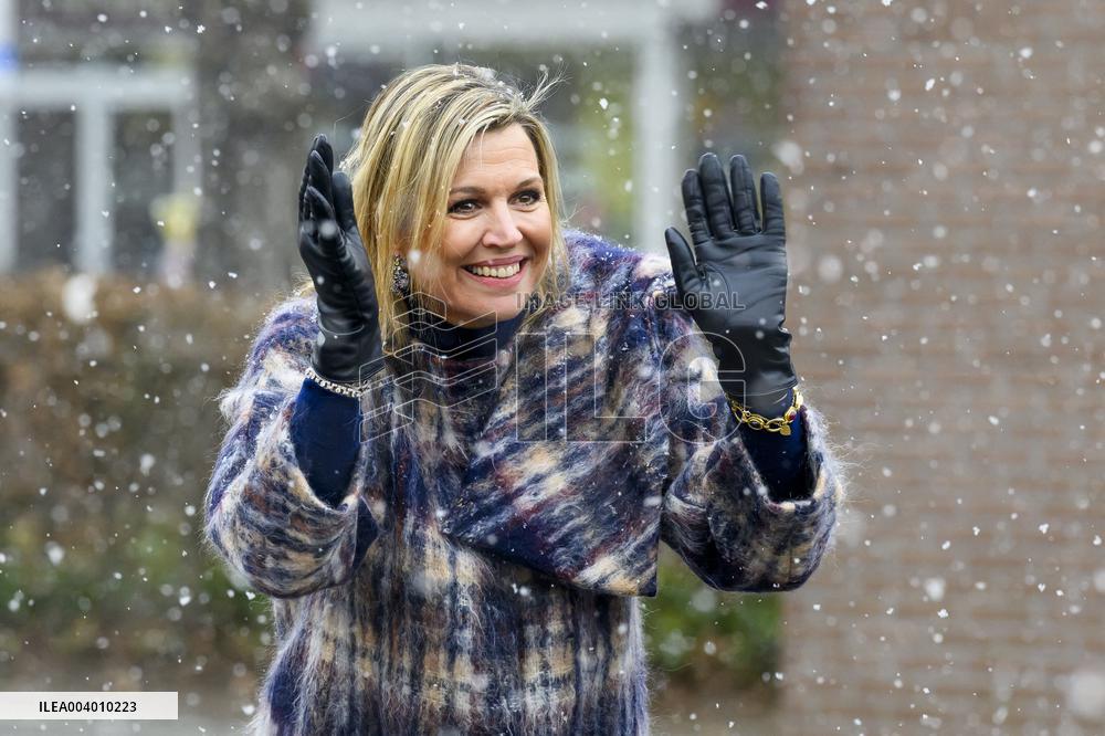 Queen Maxima Visits Primary Schools - Emmen