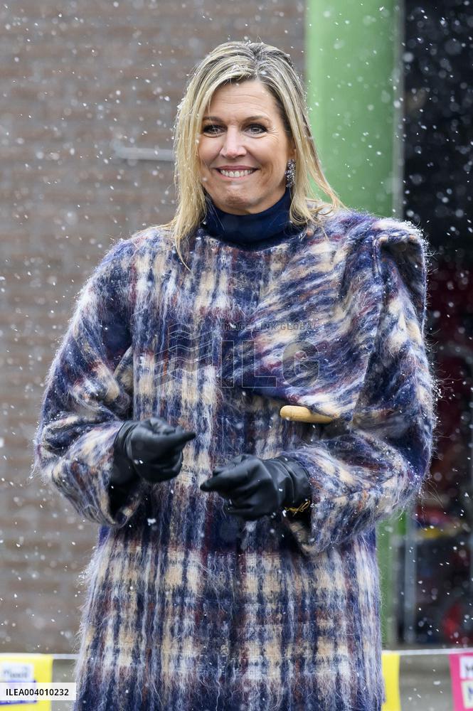Queen Maxima Visits Primary Schools - Emmen