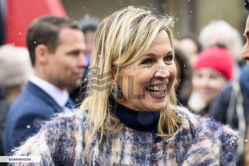 Queen Maxima Visits Primary Schools - Emmen