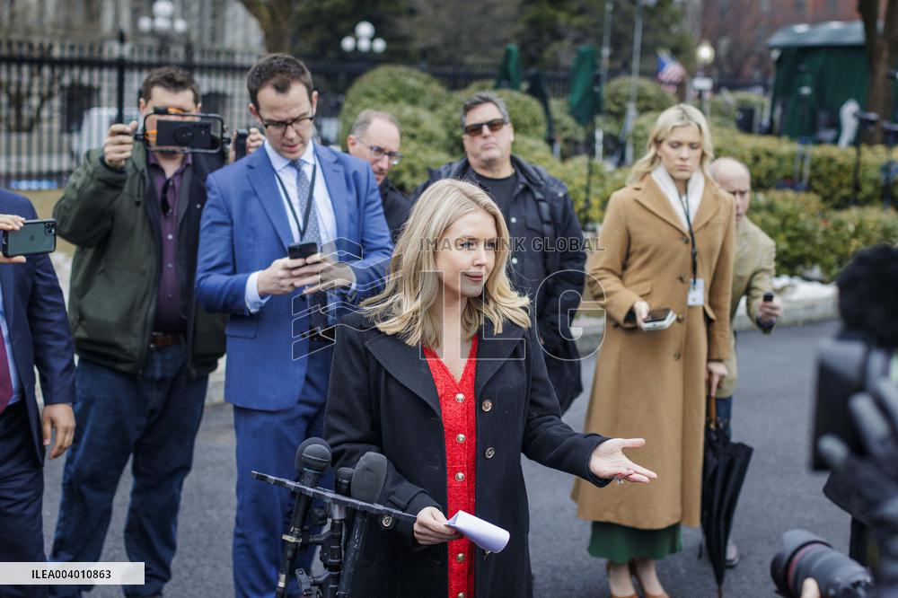 Karoline Leavitt Speaks To The Press - Washington