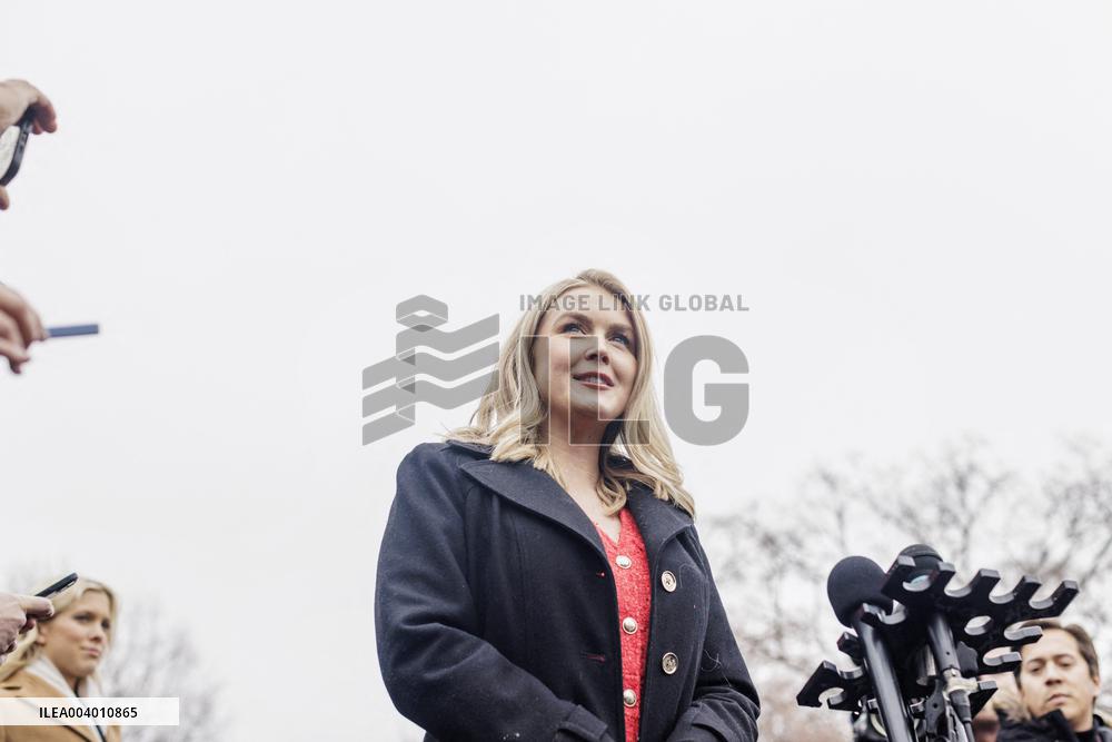Karoline Leavitt Speaks To The Press - Washington