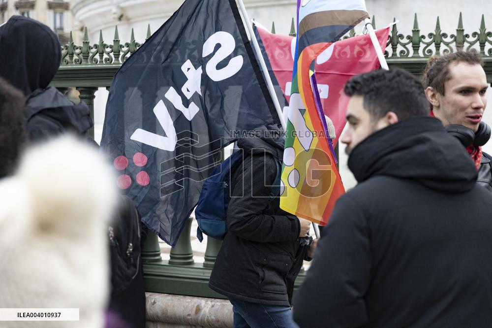 Game Production Studio Workers Strike - Paris