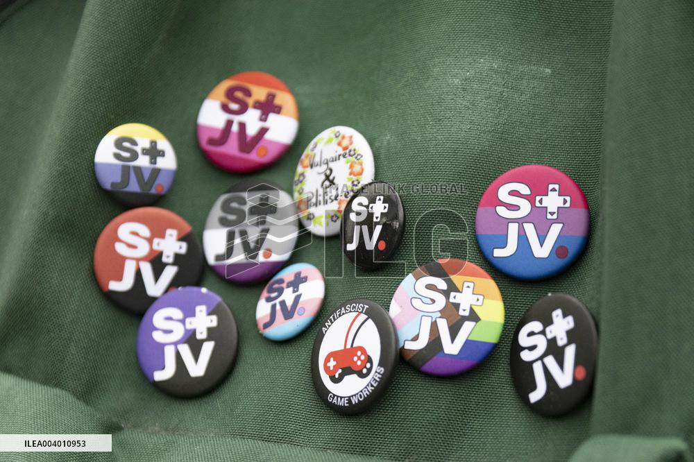 Game Production Studio Workers Strike - Paris