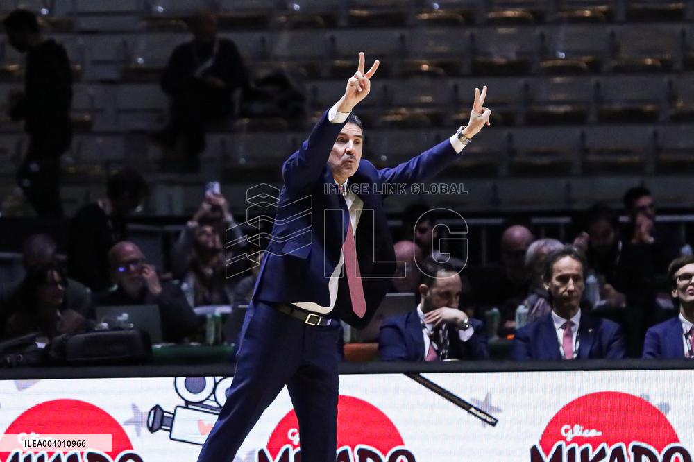 BASKET - Coppa Italia - Frecciarossa Final Eight 2025 - Dolomiti Energia Trentino vs UNAHOTELS Reggio Emilia