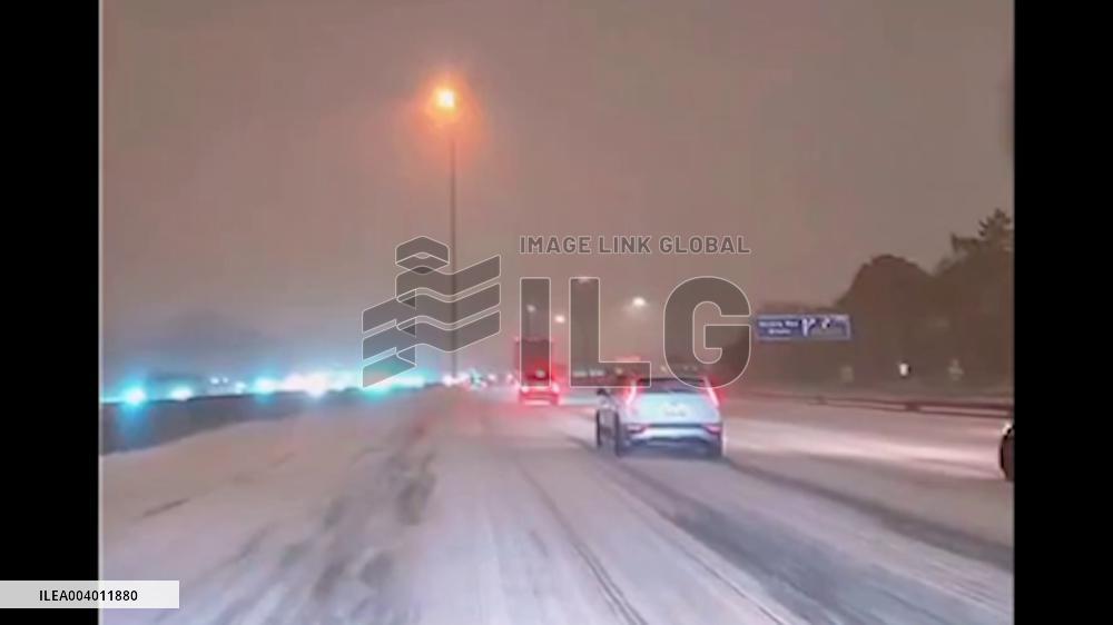 Canada: Winter Storm Hits Large Parts Of Southern Ontario, Bringing Heavy Snowfall 6