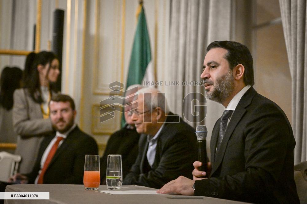 Syrian Minister of Foreign Affairs meets Syrian diaspora in Paris - FA