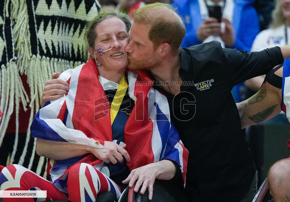 Invictus - Duke Of Sussex At Wheelchair Basketball Bronze Medal Final