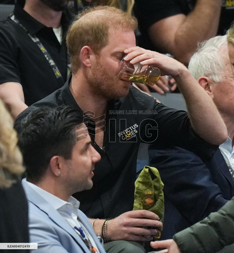 Invictus - Duke Of Sussex At Wheelchair Basketball Bronze Medal Final