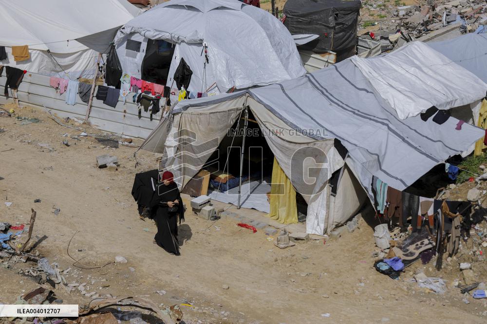 Destruction in Jabaliya Refugee Camp - Gaza