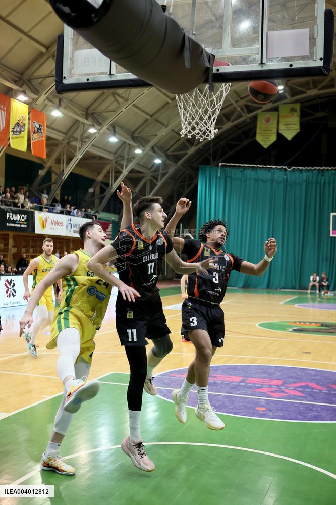 Prykarpattia-Hoverla defeats Kryvbas 77-68 in Ukrainian SuperLeague match