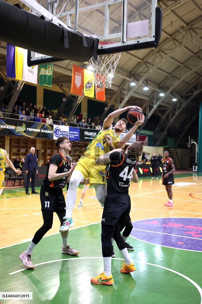 Prykarpattia-Hoverla defeats Kryvbas 77-68 in Ukrainian SuperLeague match