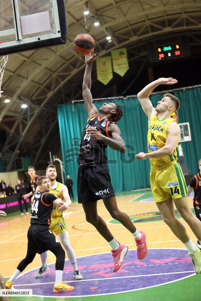 Prykarpattia-Hoverla defeats Kryvbas 77-68 in Ukrainian SuperLeague match