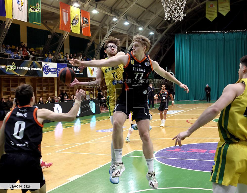 Prykarpattia-Hoverla defeats Kryvbas 77-68 in Ukrainian SuperLeague match