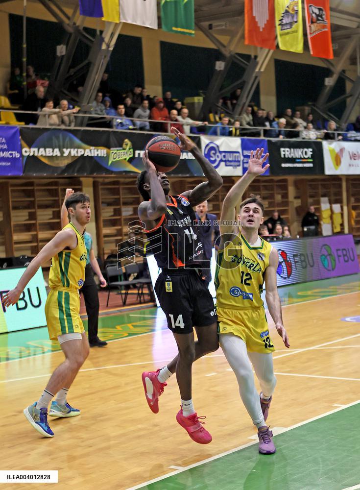 Prykarpattia-Hoverla defeats Kryvbas 77-68 in Ukrainian SuperLeague match