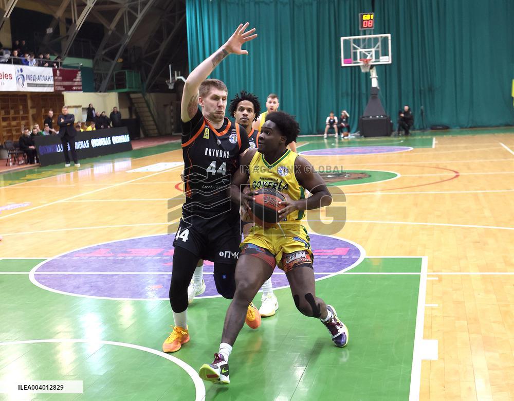 Prykarpattia-Hoverla defeats Kryvbas 77-68 in Ukrainian SuperLeague match