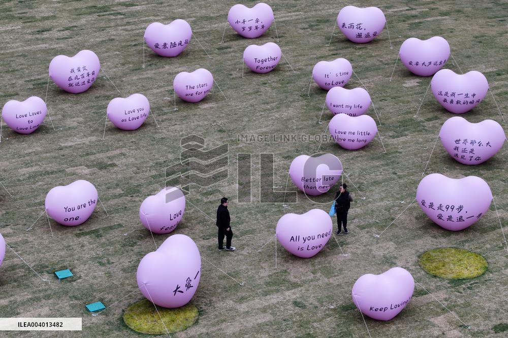 Valentine's Day Celebrate in Nanjing