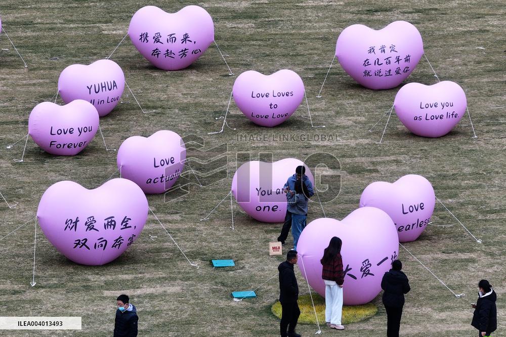 Valentine's Day Celebrate in Nanjing