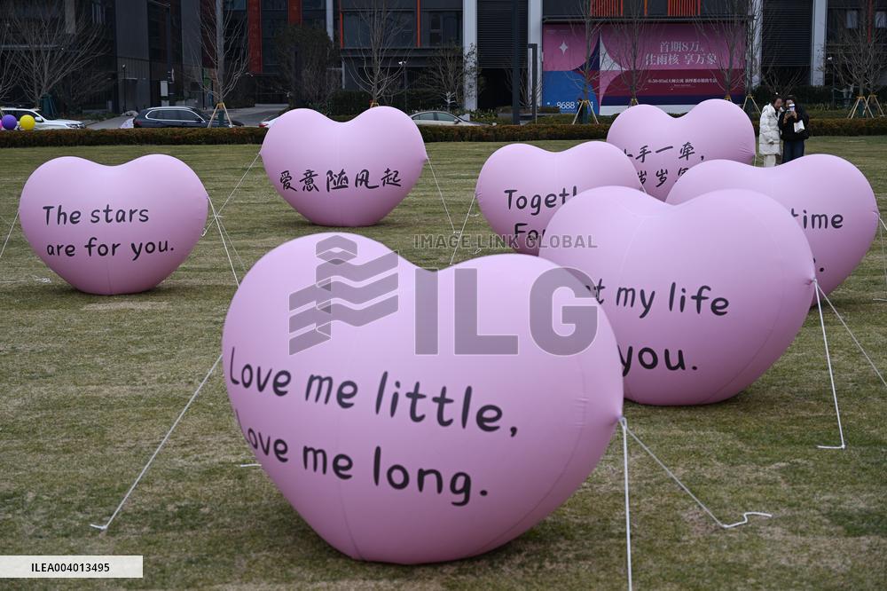 Valentine's Day Celebrate in Nanjing