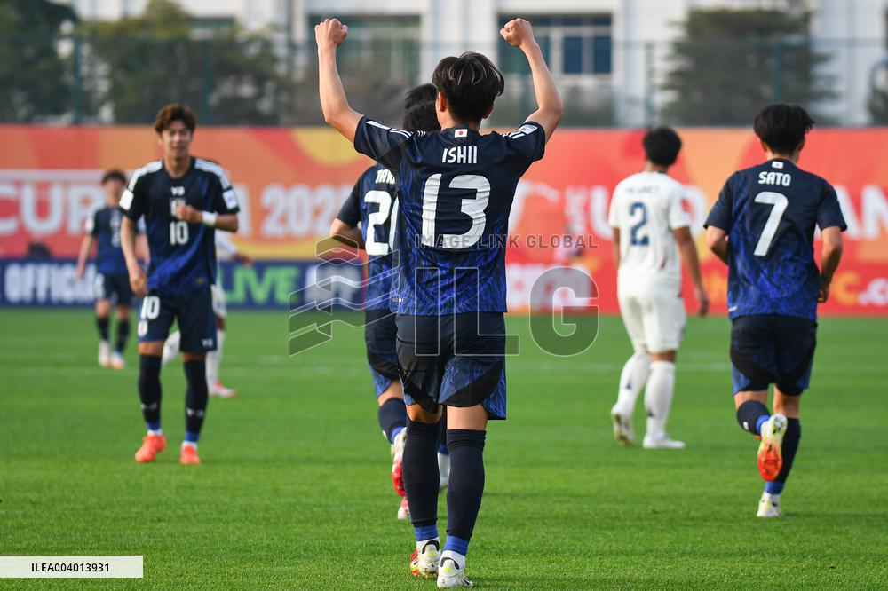 42nd Asian Under-20 Cup match Japan VS Thailand First Half