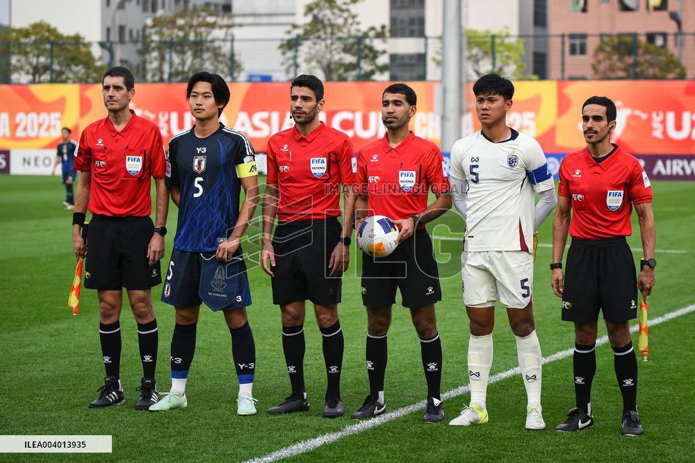 42nd Asian Under-20 Cup match Japan VS Thailand First Half