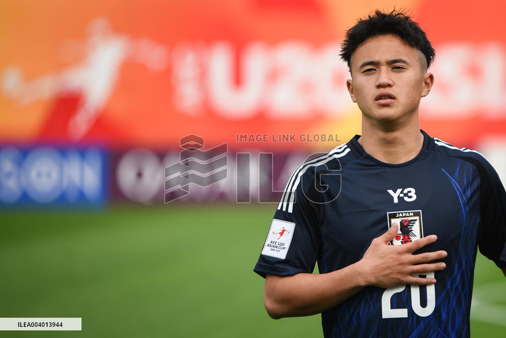 42nd Asian Under-20 Cup match Japan VS Thailand First Half