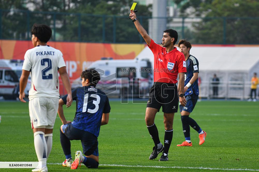 42nd Asian Under-20 Cup match Japan VS Thailand First Half