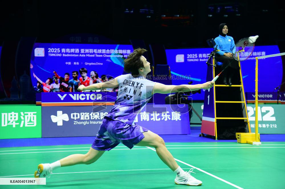 TSINGTAO Badminton Asia Mixed Team Championship 2025  China VS China HongKong