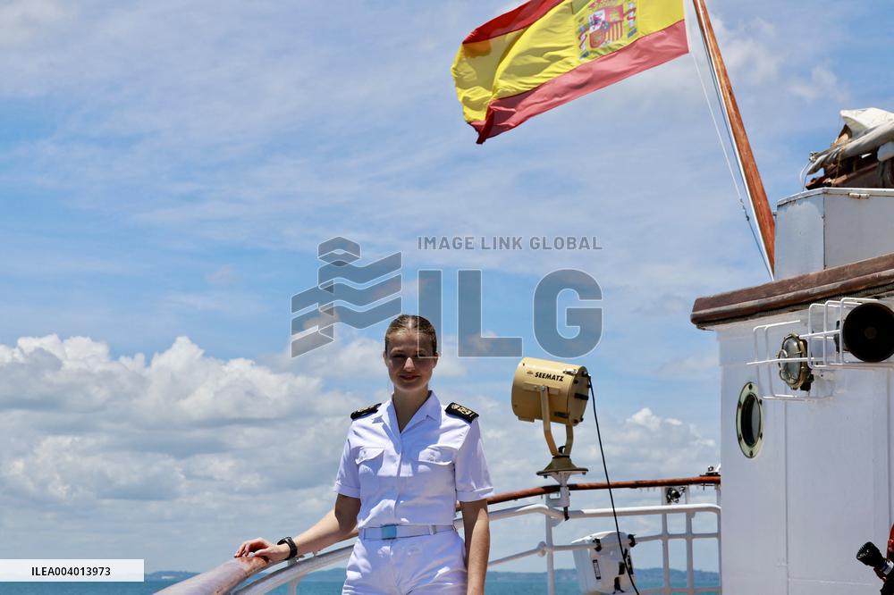 Princess Leonor In Salvador De Bahia - Spain